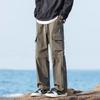 Spring and Summer New Men's Overalls Simple Elastic Waist Sweatpants Trendy Brand Loose Leggings Casual Pants