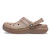 Crocs Warm Lightweight Comfortable Round Toe Slip-On Clogs Unisex Footwear Latte 203591-2Q9