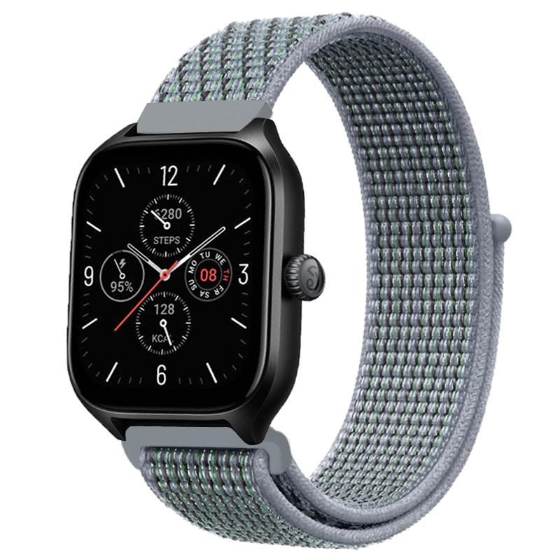 20mm 22mm Nylon Bandje voor Amazfit Balance 2 1/GTR 4 3 Pro 47mm/Bip 6 5 Sport Horlogeband Correa voor Amazfit Active 2/GTS 4 3 Riem