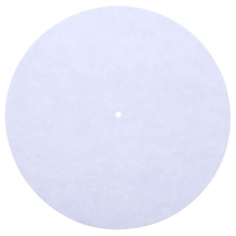 

12 Acrylic Slip Mats for Phonograph Turntables Vinyls 2mm LPs Mats Improve Antistatic LPs Mats Improve Sound белый