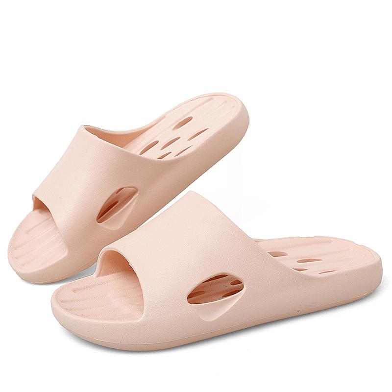 Men's Perforated Shower Shoes, Quick Drying Shower Slippers, Women's Soft Soled Non Slip Indoor Home Bedroom Student Sandals