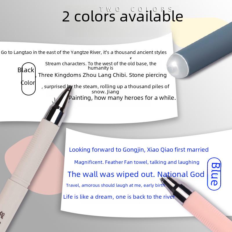 Erasable Gel Pen for Grades 3-5 - Crystal Blue Magic, Heat-Erasable, Easy To Wipe Clean