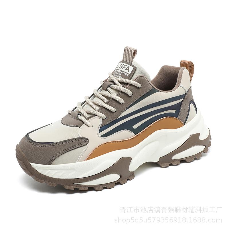 

Winter new trendy versatile dad shoes lightweight thick-soled shock-absorbing retro sports shoes men s outdoor casual trendy shoes 44