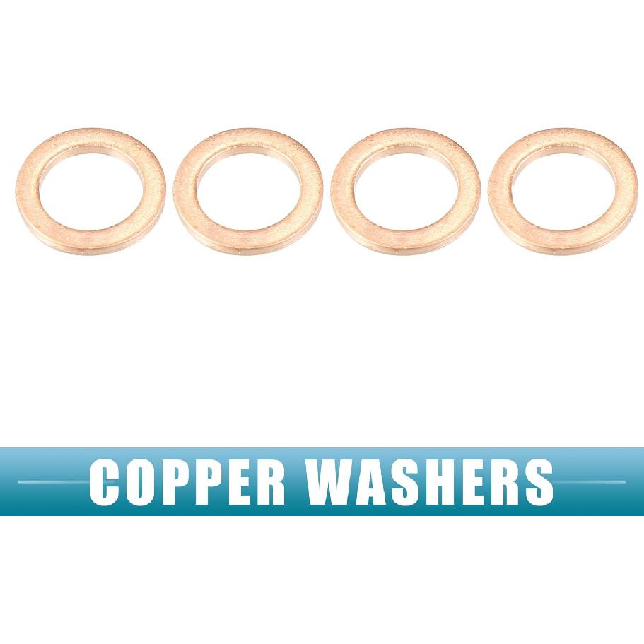 Banjo-Schraube Bremsfitting Adapter-Kit 3 an 3/8"x24 Bremsleitungsgewinde Einzelne Banjo-Schraube mit 4 Kupfer-Dichtringen