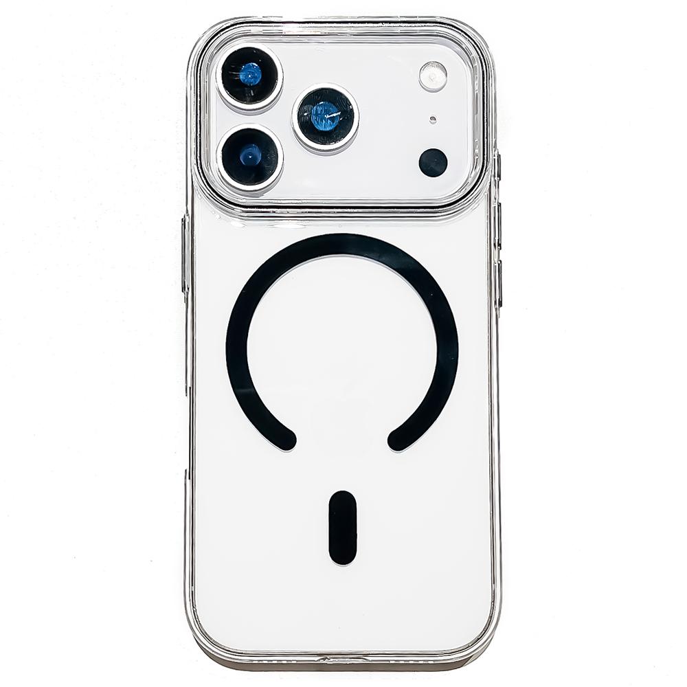 For iPhone 17 Pro Max Case Compatible with MagSafe Protective TPU+PC Phone Cover