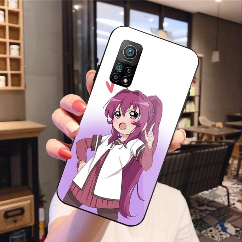 Carcasă de telefon Yuru Yuri Japan Anime pentru Xiaomi 12 11T 10 9 Redmi Note 11 10 10S Pro Redmi 9 9A 8, neagră, din sticlă PC