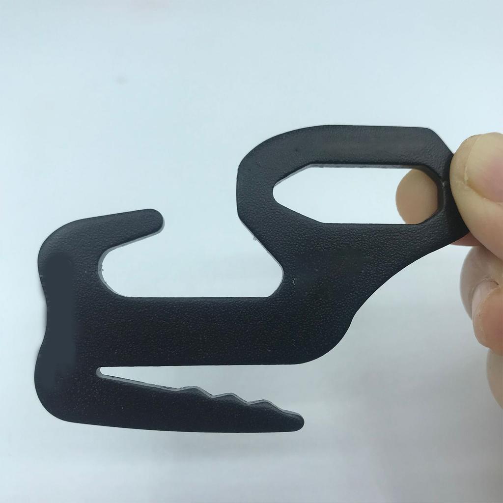 Rope Tightener Tent Tether Fastener Hook Aluminum Alloy Hook Tight Rope Buckle for Outdoor Canopy Tent Easy to Use