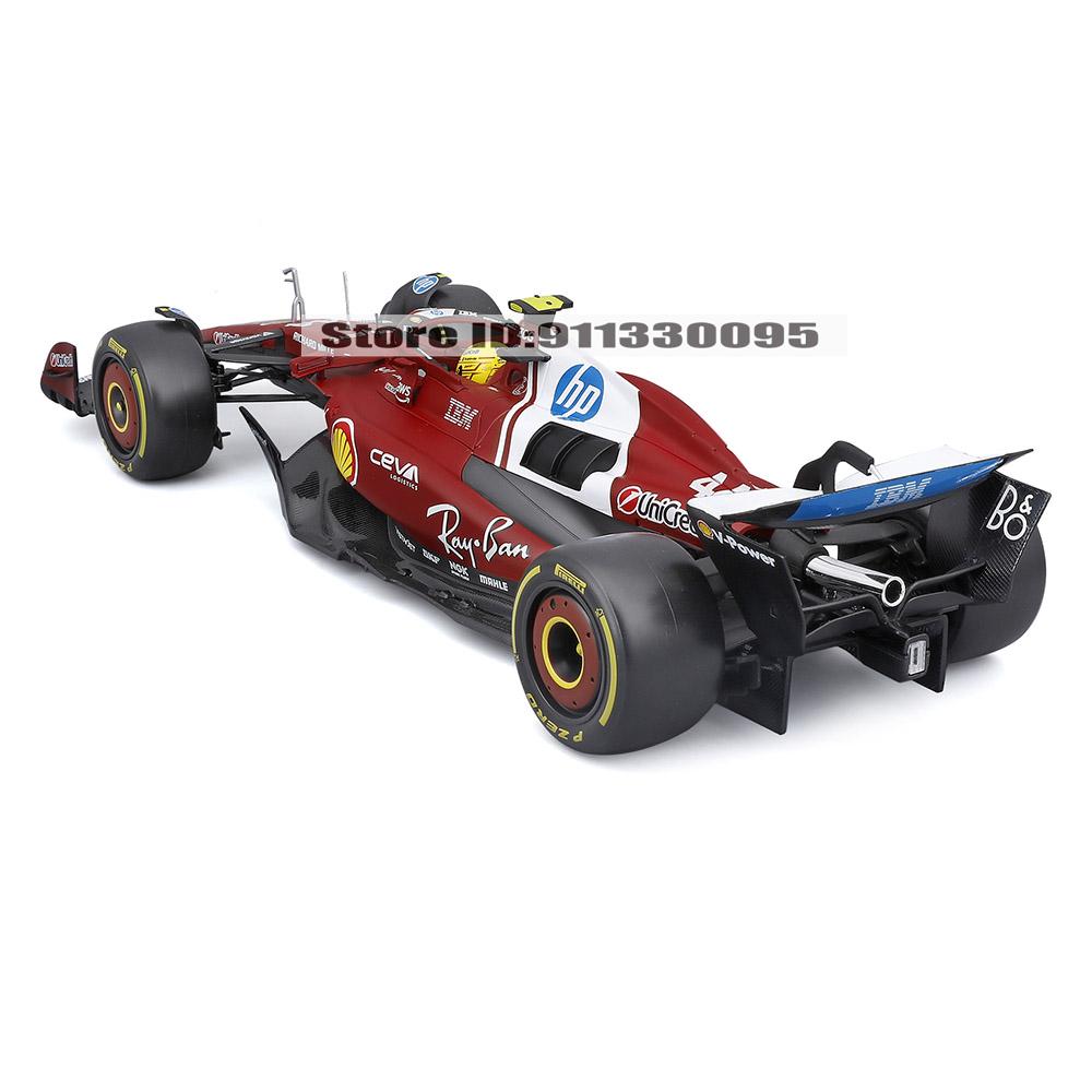 Bburago 1:18 2025 F1 Ferrari SF25 #16 Charles Leclerc #44 Lewis Hamilton Car Model Toy Die Cast Vehicles Collectible Model Car