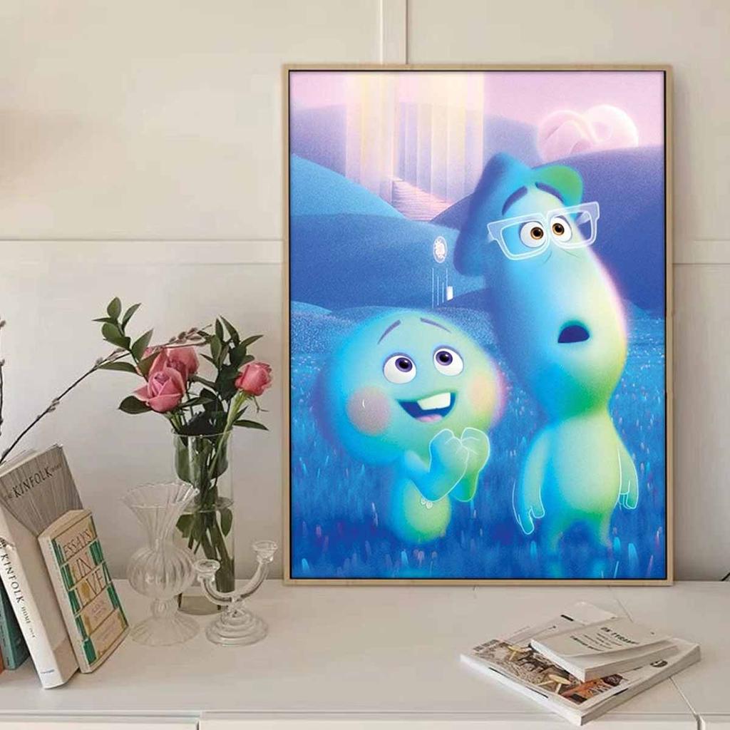 5D Diy Diamond Painting Two Cute Cartoon Characters Full Drill Rhinestones Mosaic Embroidery Handmade Products Home Decor Gift
