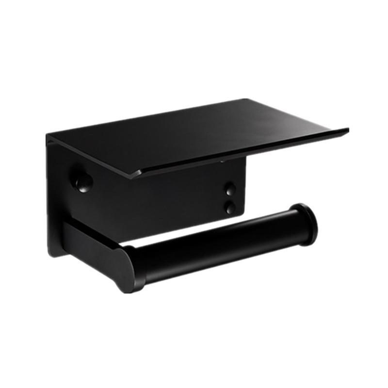 High Quality Hot Toilet Paper Holder High Quality Stainless Steel Toilet Paper Holder Toilet Paper Holder | Document Holder (Black)