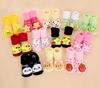 Lindo Calcetines Unisex Bebé Niños Antideslizante Zapatos Deslizador Meses 012