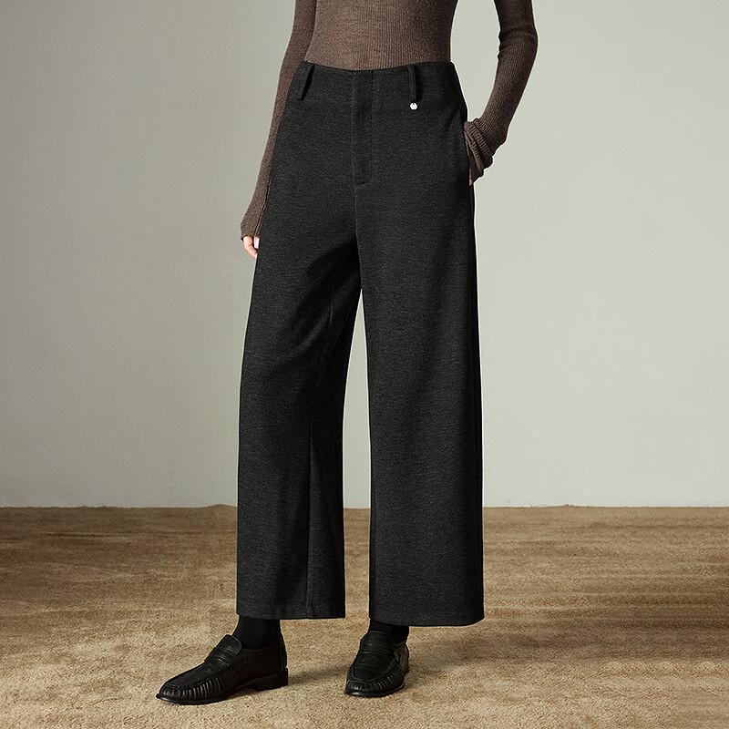 Chuyu Women's 2025 Winter Elegant Commuter Ankle-Length Pants