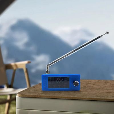 SI4732 0.5-108mhz Pocket Mini Radio 1.9inch IPS Screen FM/AM Radio with Antenna All Band Radio Receiver HF SW MW VHF Radio