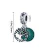 Charm Bead Charms Authentic copper Plated Wishing Tree Bead Charms Compatible With Bracelets Women Jewellery Diy Fine Gift