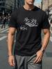 Persian Calligraphy and Arabic Unisex T-shirt Persian Poetry Pattern T-shirt, Trendy Streetwear, Uni