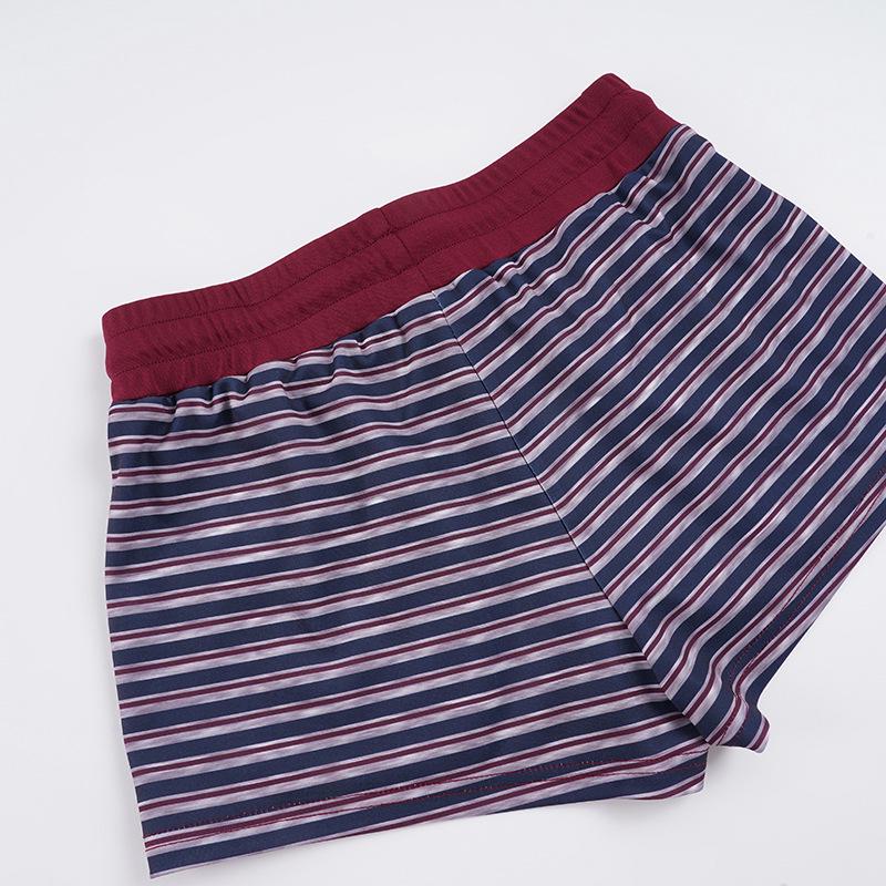 BM Style European & American Slim Crop Top & Shorts Set – Striped Camisole & Shorts for Women