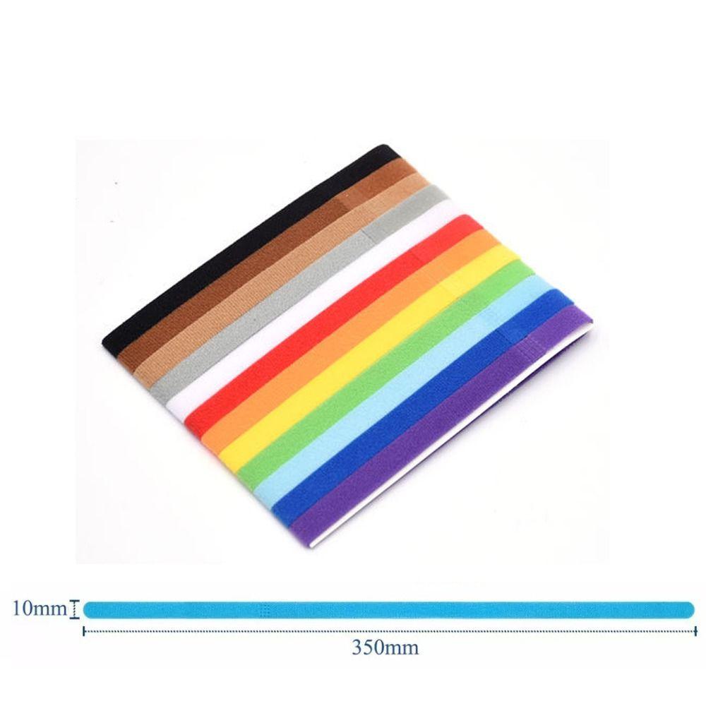 

12 шт./набор Нейлоновые идентификационные ID-ошейники для котят Регулируемое ожерелье для щенков Ошейник для маленьких питомцев 10x350mm