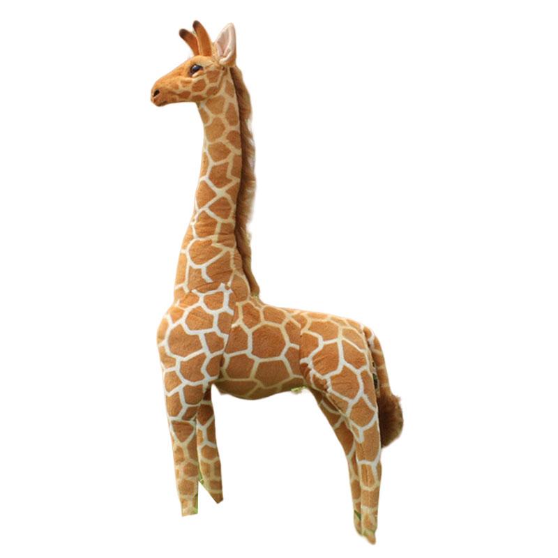 

Стоящий Жираф Плюшевая Мягкая Игрушка Реквизит для Фотографии Домашнее Украшение Подарки для Мальчика Девочки