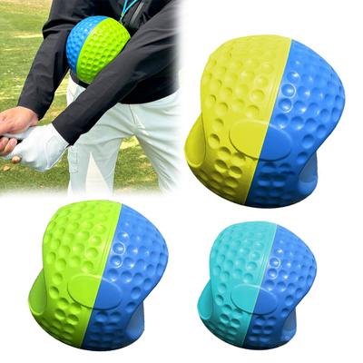 Golfschwung-Trainingshilfe, PU-Schaumball, Golfschwung-Haltungskorrektur, Golfübungsausrüstung für drinnen und draußen, für Anfänger und Profis