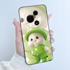 For TCL 60 NxtPaper 4G T626K / 60 SE NxtPaper 5G Casing Cute Love Rabbit Funny Black Soft Silicone Phone Case Shockproof Cover
