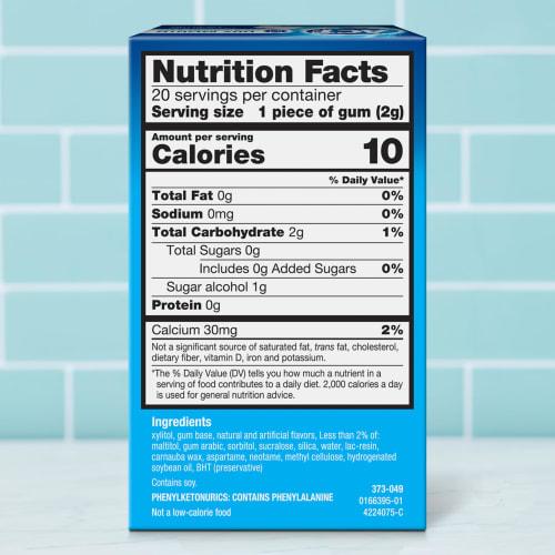 ACT Xylitol, 20-Count Dry Mouth Moisturizing Gum, Single Pack