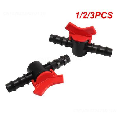 1/2/3PCS Conector rápido Conexão rápida 16pe Mangueira de jardim / válvula de desligamento Ferramenta de rega Válvula reguladora Plástico durável