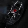 Gothic Dark Spider Crawl Hänge-Ohrstecker Piercing Ohrknorpel Clip Für Unisex Halloween Party Zubehör