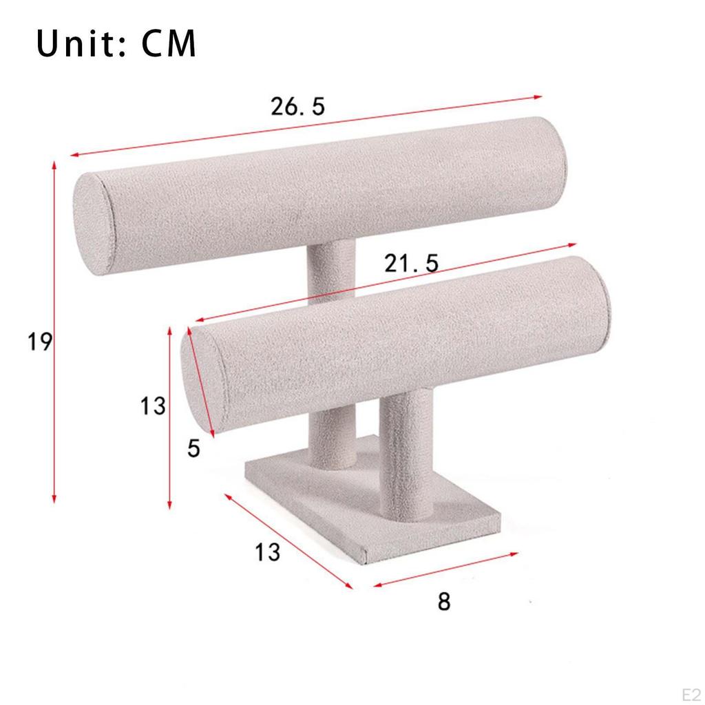 Bracelet Organizer 2 Tier Holder Bangle for Store Home Organization Storage