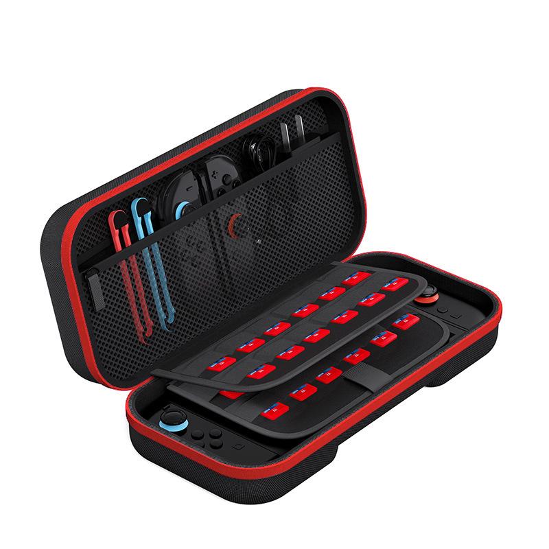 

Foe Switch 2 Case, with 24 Games Cartridges Protective Hard Shell Travel Carrying Case Pouch for Console & Accessories wii case
