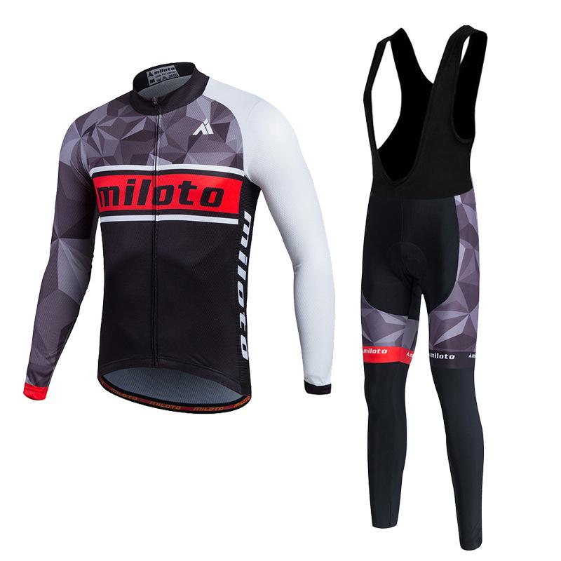 

Cycling Suit Long Suit, Men s Cycling Suit 2026 Autumn Breathable Cycling Suit Outdoor Cycling 5XL