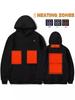 Slimme USB Multi-Zone Verwarmde Hoodie