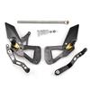 Motorcycle FOOTBOARDS For SUZUKI GSXR-1000 2017-2024 Rear Sets Heighten Pedal Adjustable Rearsets FootPegs Shift Lever Brake