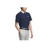 Adidas Ultimate Golf Fashion Simple Short Sleeve Polo Shirt Men Polo Shirts Navy-Blue JG1321