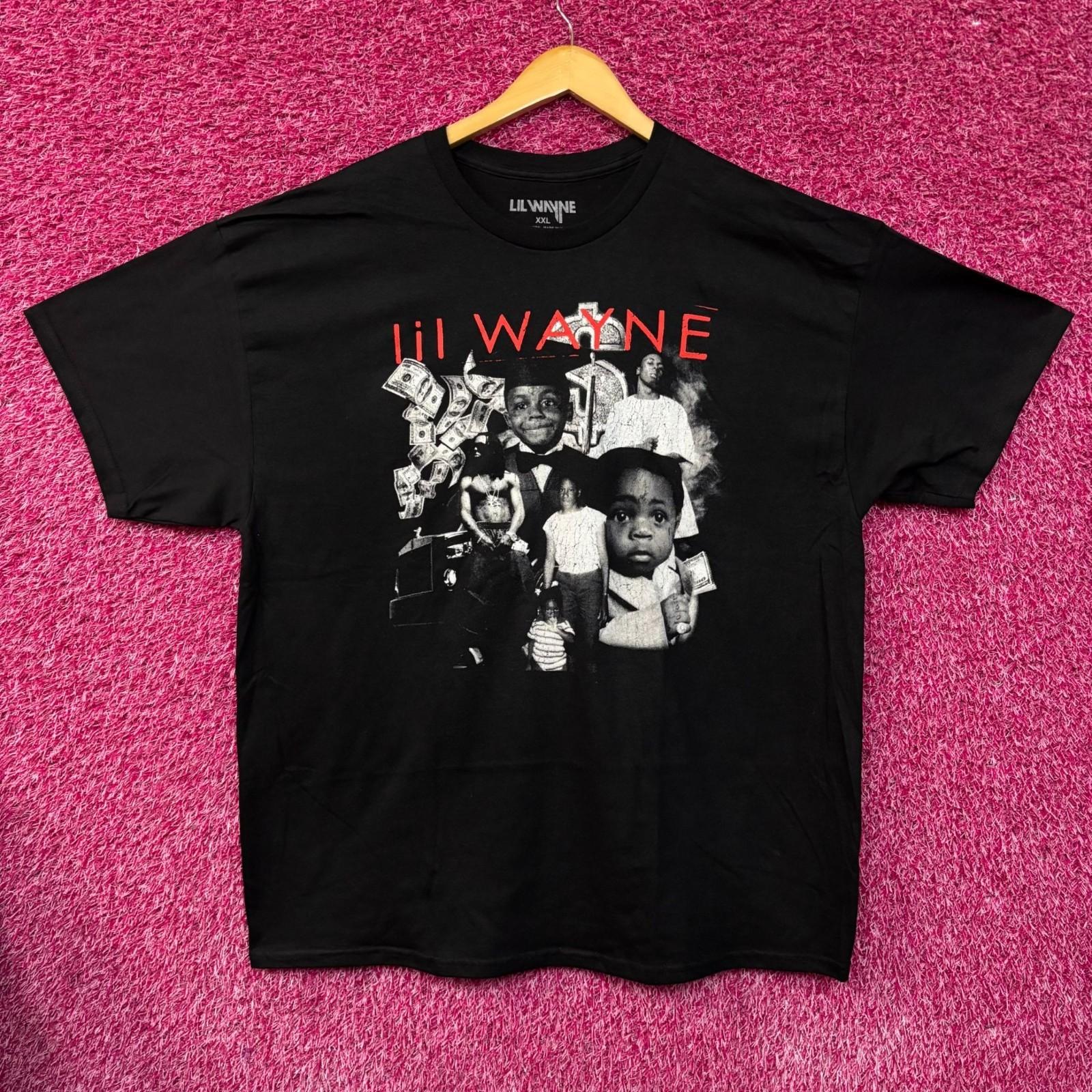 Lil Wayne The Carter Album Covers Graphic Design T-shirt S