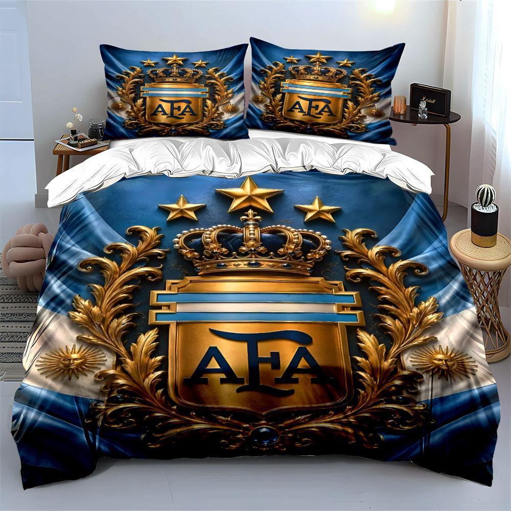 Majestic golden emblem Bedding sets Duvet cover sets Duvet covers Pillowcases(1*Duvet Cover 2*Pillowcases without duvet insert)
