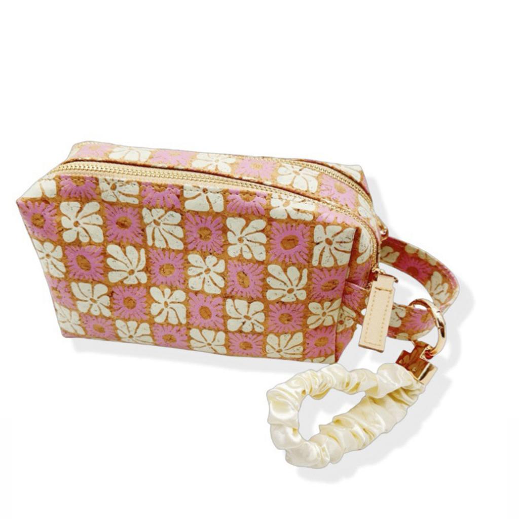 Multi Functional Zinc Alloy Keychain Hair Tie Phone Strap With Stylish Fabric Scrunchie Key Holder For Everyday Carry