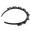 Women Fashion Double Layer Bang Hair Clips Hairpins Hair Hoop Headband Headwear