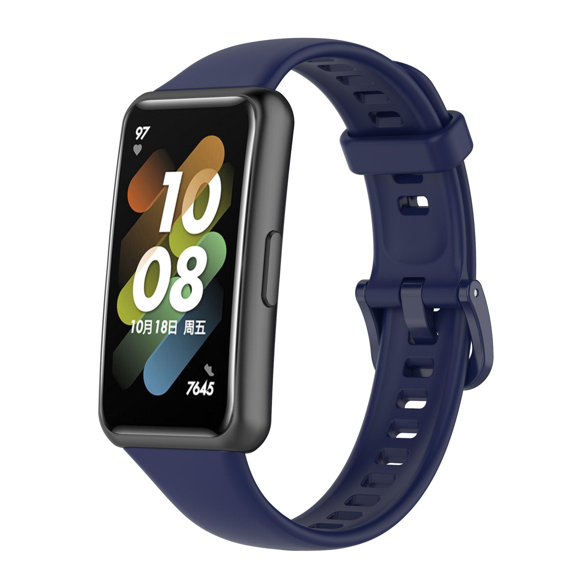 

Sports Watch band Accessories Replacement Breathable WristBand Silicone Strap Soft Watchband midnight синього кольору