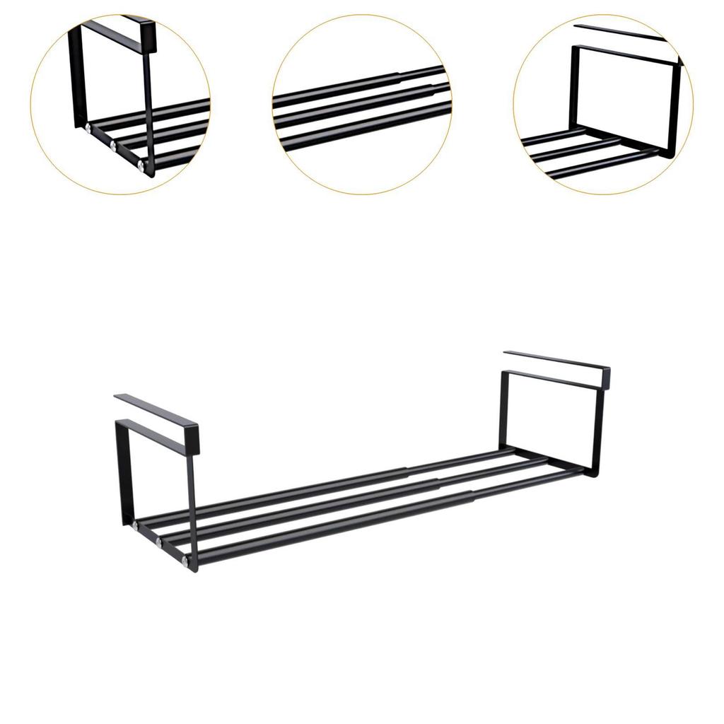 Under Shelf Rack Storage Rack Under Desk Book Storage Retractable for Cabinet for Wardrobe Cupboard Bookcase