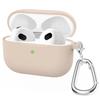 Silicone Cases For Apple Airpods 3rd generation Protective Shockproof Wireless Earphones Cover With Hook for air pods 3 Box Bags