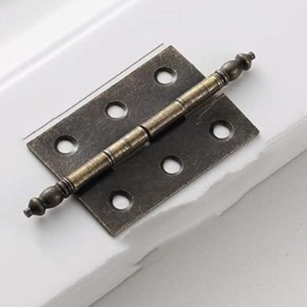 Wytrzymały Brązowy Vintage Zawias Żelazna Korona Głowica Cynk Stop Cynku Żelazny Zawias Meble