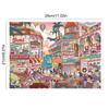 DIY Design Landscape Sticker Kawaii Design Street Scene Sticker  Festival Decoration