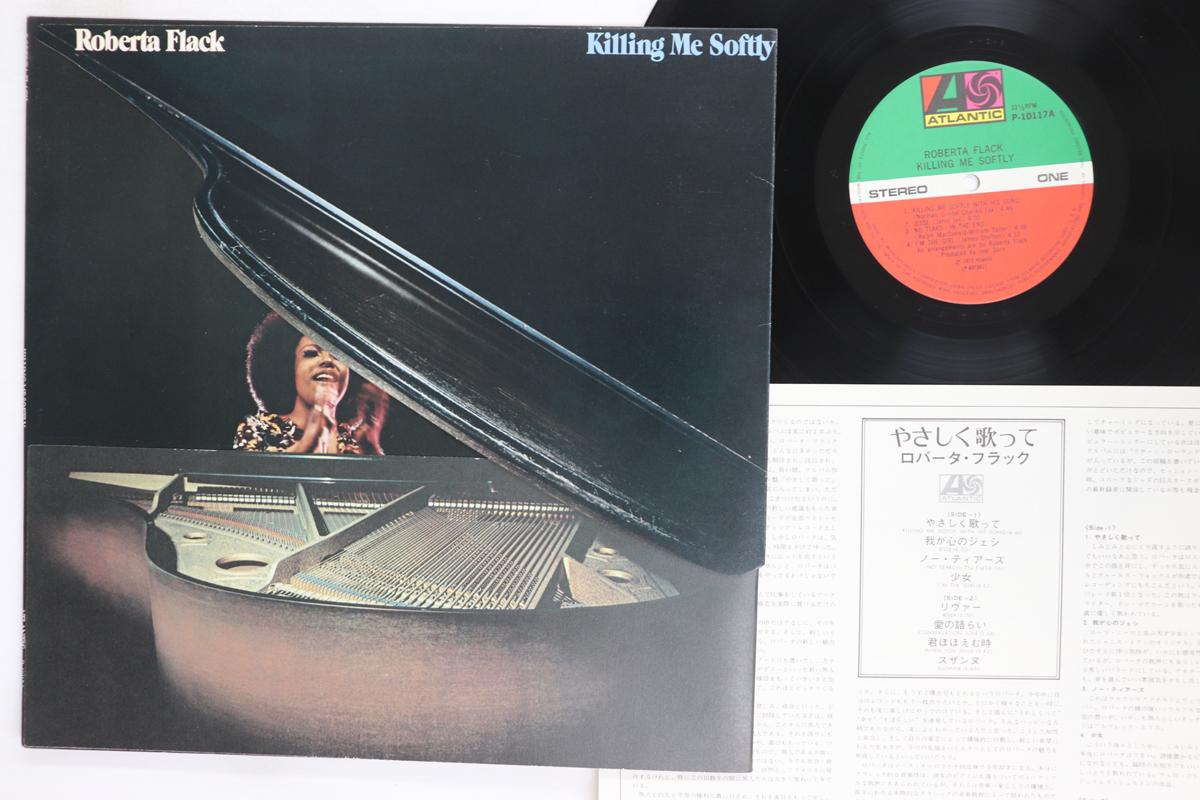 LP Record ROBERTA FLACK Killing Me Softly P10117A ATLANTIC 1973 Japan SoulFunk Used