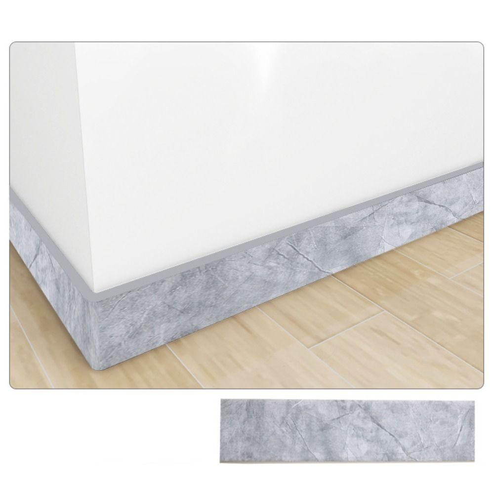 2M/Roll Self Adhesive Skirting Line Thickened Wall Sticker DIY Decoration Strips  Living Room