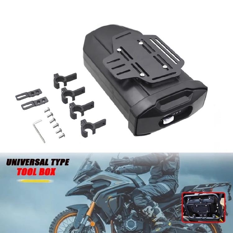 ABS Metal Motorcycle Side Box No Tools Assembly Waterproof Storage Solution Suitable for DS525X 500DS 650DS Motorcycles