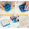 Sandwich and Cookie Cutters Set Fun Shapes Animal Puzzle Butterfly Stainless Steel and Plastic Food Molds for Kids Lunch Bento
