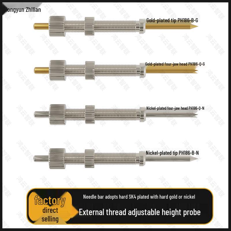 Durable Medium Probe SK4 Needle Shaft PH186 Series: Wear-Resistant Integrated Probe 186-1/2, PH186-B/F.