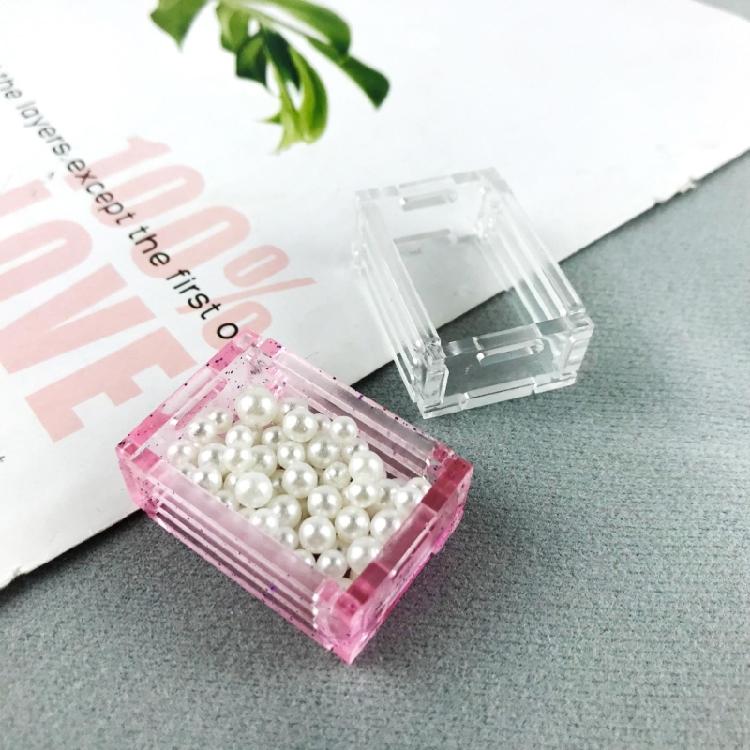 Resin Splicing Molds DIY Storage Box Silicone Mold for DIY Craft Home Decoration