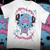 Anime One Piece Chopper Graphic TShirt 100Cotton Oversized Shirt Unisex Unisex Short Y2k Selling Popular Fashion Sleeve ONeck