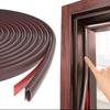1 Piece Security Door Access Door Window Sealing Strip TPE Weatherproof Anti-Collision Strip Sound Insulationself-Adhesive